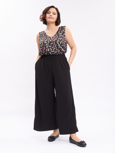 Брюки кюлоты ZBB25107BLK01 (ARTESSA, Россия) — размеры 64-66, 68-70, 72-74