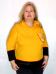 Блузон IS-8729 (желтый)  (Турция, разные производители) — размеры 1 размер