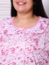 Сорочка "Душка" розовый (Иваново, Россия) — размеры 66, 68, 70, 72