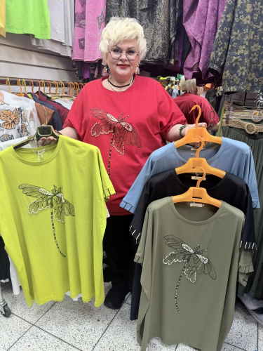 Туника "А679"  (Китай, разные фабрики) — размеры 10 xl