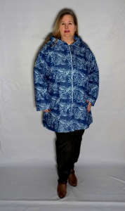 кардиган "Джинс"  пальмы