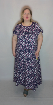 платье трикотажное "Вальс"( цвет 05)